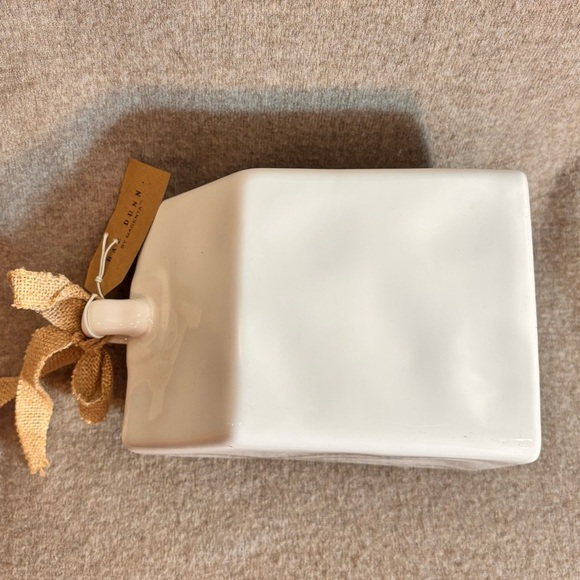 RAE DUNN Mama Bird White Birdhouse NEW With Tag - Picture 6 of 8